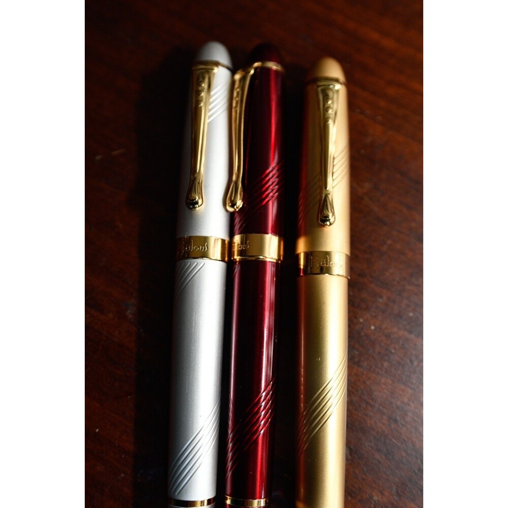 Lot of 3 Jinhao X450 Fountain Ink Calligraphy Pens Gift